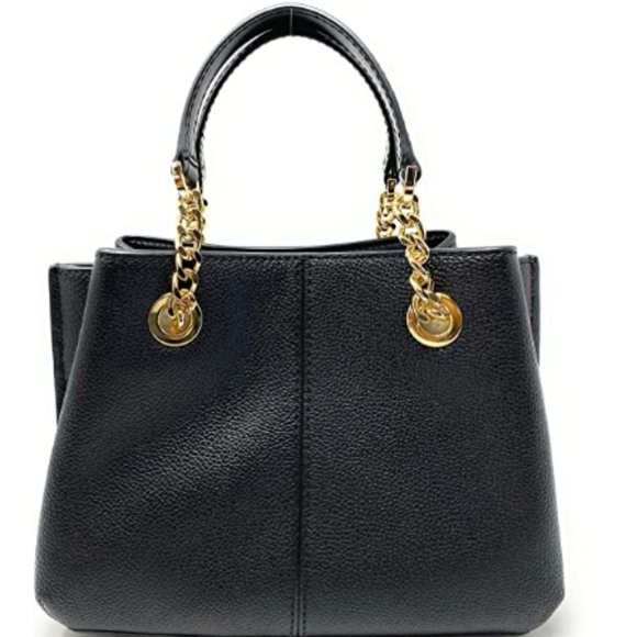 Women\'s Teagen Leather Crossbody Bag (Black)